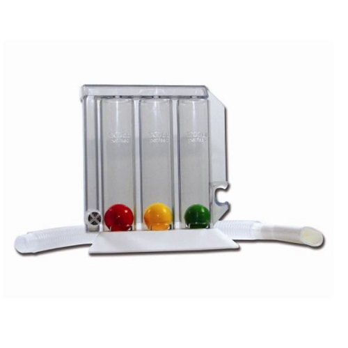 Aparaty do treningu oddychania - trenażery mięśni oddechowych GIMA RESPIPROGRAM