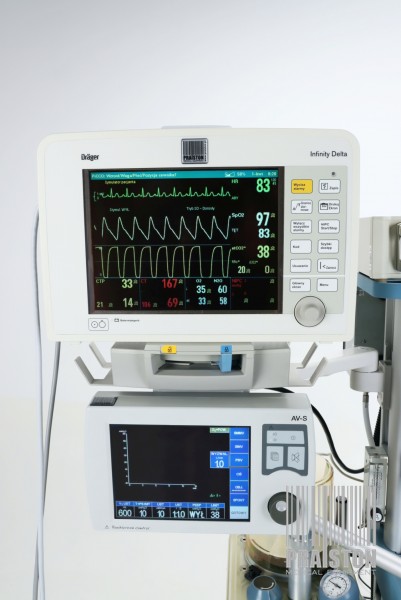 Aparaty do znieczulenia ogólnego używane B/D Penlon Prima SP2 - Praiston rekondycjonowany