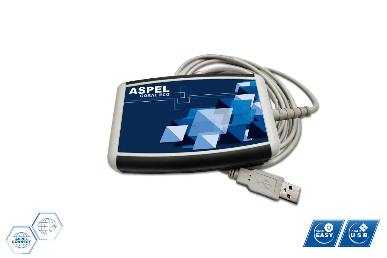 Aparaty EKG - Elektrokardiografy ASPEL CORAL v.201A