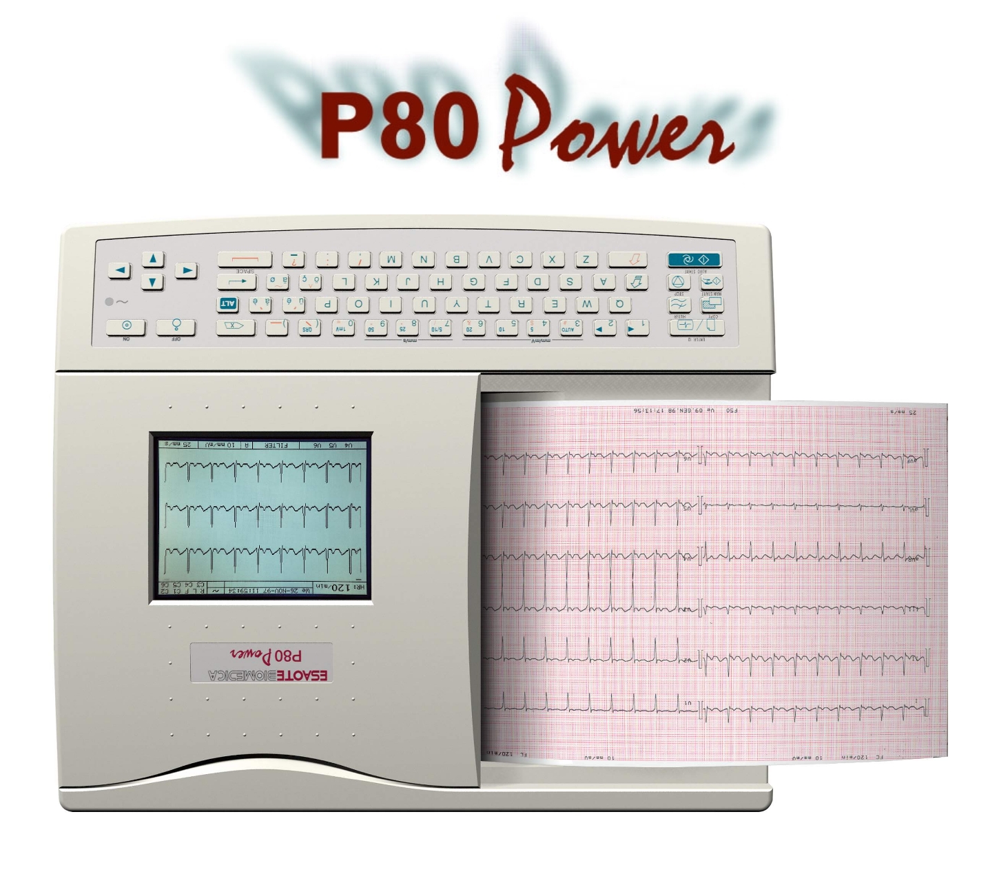 Aparaty EKG - Elektrokardiografy ESAOTE P80 Power