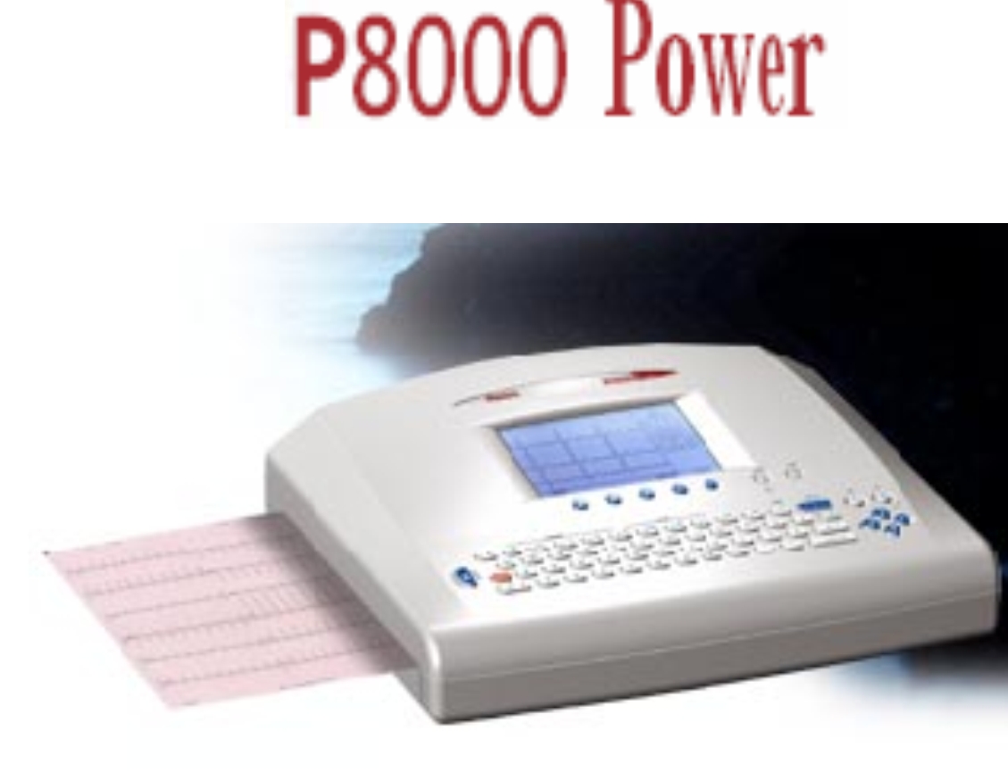 Aparaty EKG - Elektrokardiografy ESAOTE P8000 Power