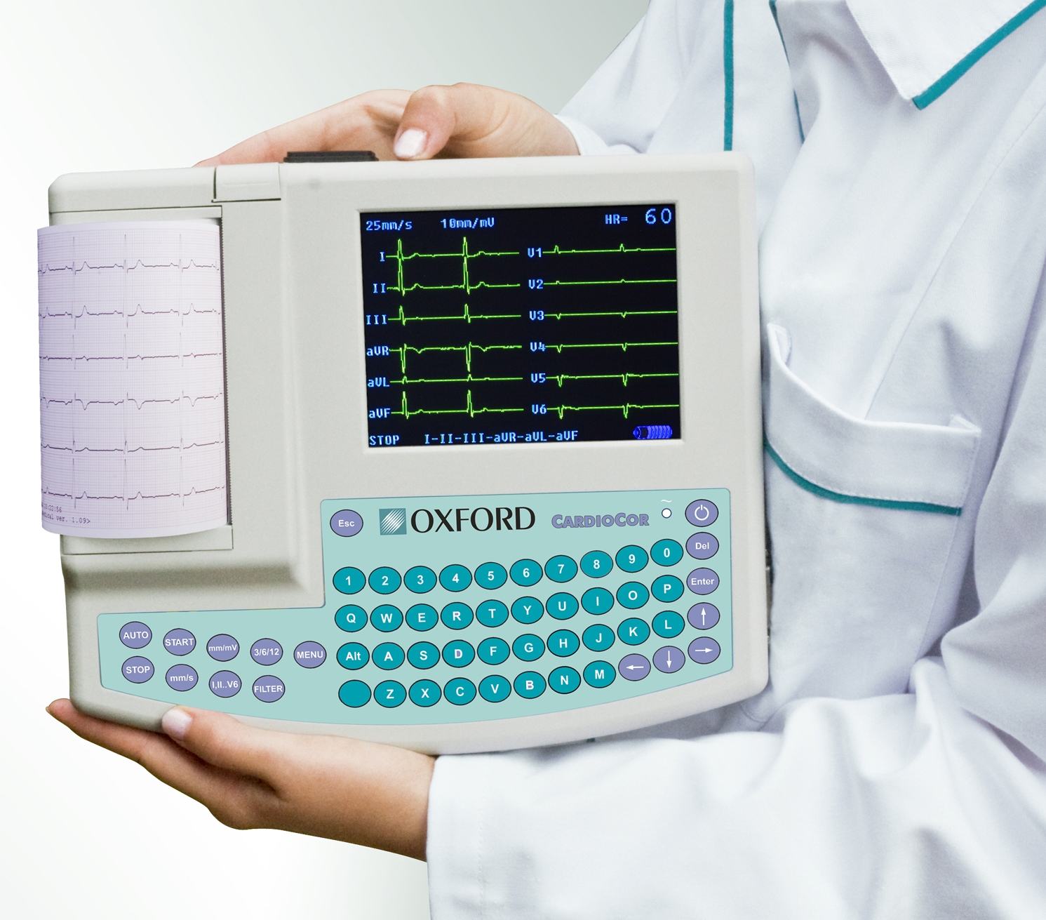 Aparaty EKG - Elektrokardiografy Oxford CardioCor