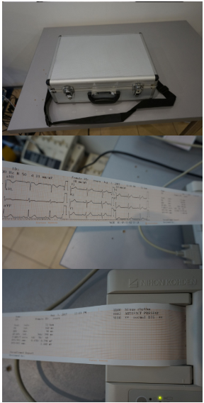 Aparaty EKG - Elektrokardiografy używane B/D Dr Medica używane