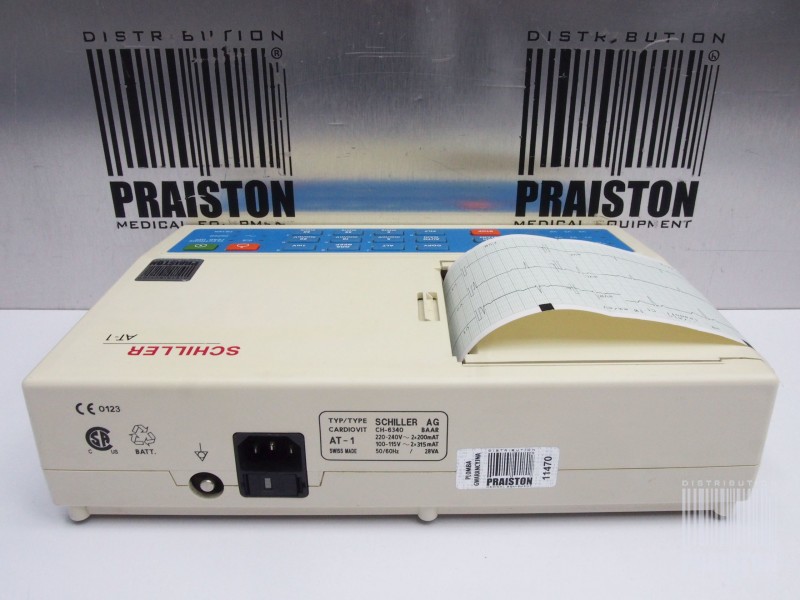 Aparaty EKG - Elektrokardiografy używane B/D Schiller Cardiovit AT-1 - Praiston rekondycjonowany