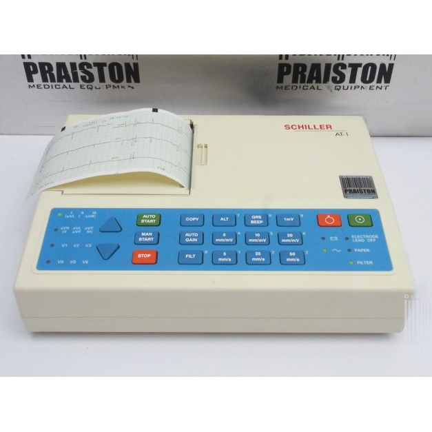 Aparaty EKG - Elektrokardiografy używane B/D Schiller Cardiovit AT-1 - Praiston rekondycjonowany