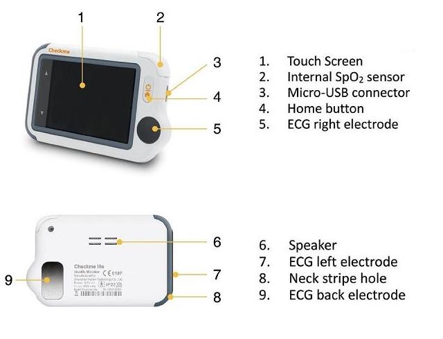 Aparaty EKG - Elektrokardiografy VIATOM CheckMe Lite