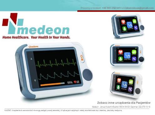 Aparaty EKG - Elektrokardiografy VIATOM CheckMe Lite plus