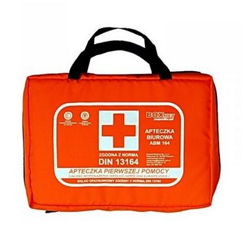 Apteczki do zakładów pracy Boxmet DIN 13164 w torbie [ABM 164]