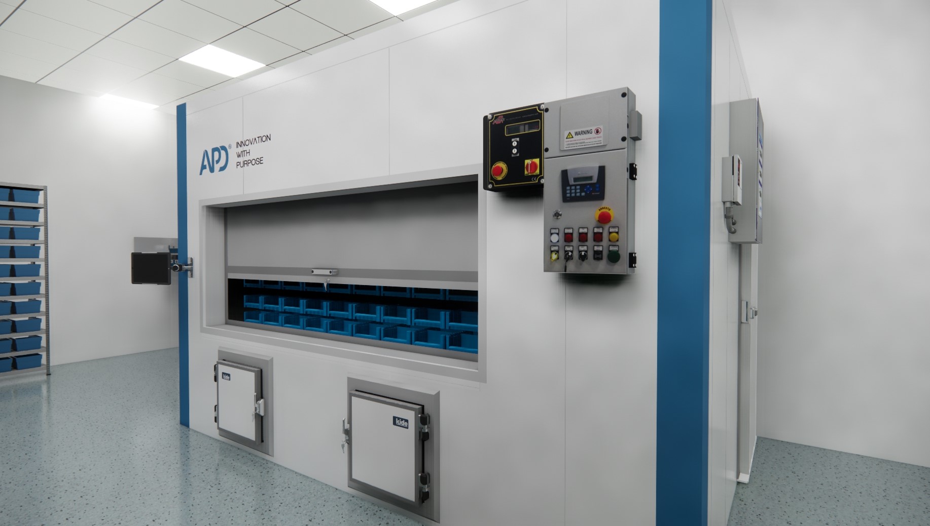 Automaty do dystrybucji leków APD Athos Storage wertykalna