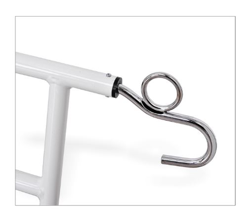 Barierki boczne (poręcze) do łóżek medycznych Metalowiec sp. z o.o. Poręcze boczne