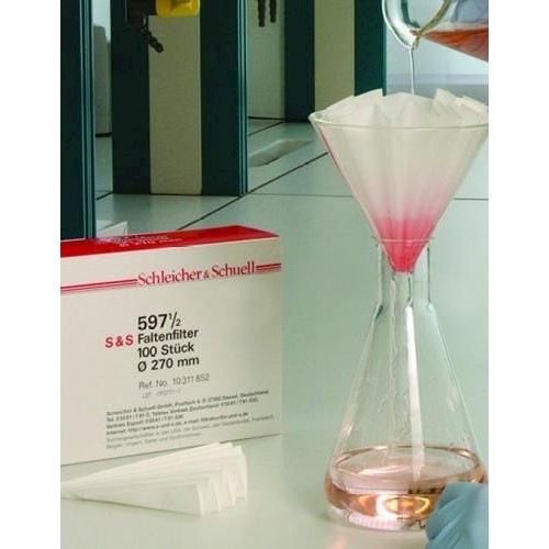 Bibuła filtracyjna GE Healthcare Jakościowa klasa 593 1/2 karbowana