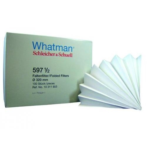 Bibuła filtracyjna GE Healthcare Jakościowa klasa 597 1/2 karbowana