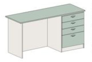 Biurka lekarskie Blanco MM