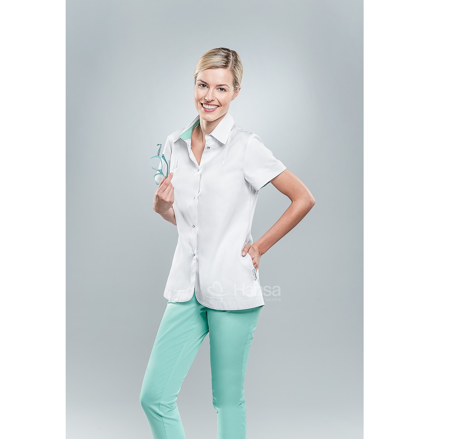 Bluzy, marynarki, żakiety medyczne Hansa 1701