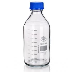 Butelki szklane SIMAX z plastikową nakrętką (do 140 °C)
