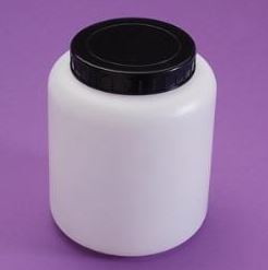 Butle, kanistry i butelki laboratoryjne LP Italiana HDPE sz/sz z uszczelką