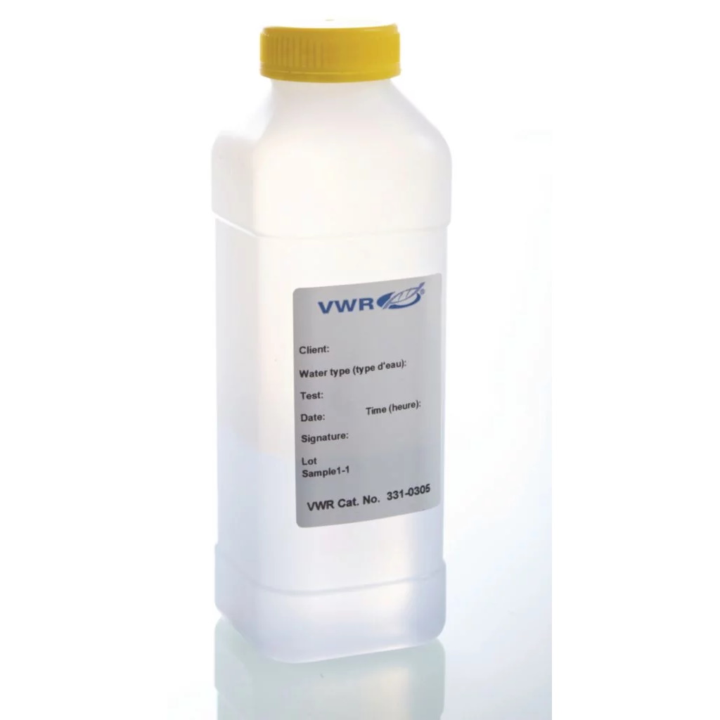 Butle, kanistry i butelki laboratoryjne VWR HDPE do pobierania wody