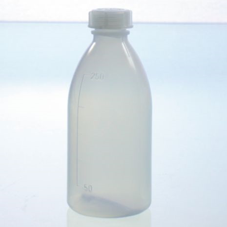 Butle, kanistry i butelki laboratoryjne VWR LDPE w/sz z nakrętką, bezbarwny