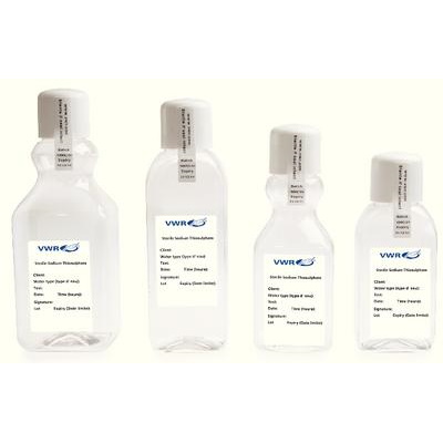 Butle, kanistry i butelki laboratoryjne VWR PET do pobierania próbek wody