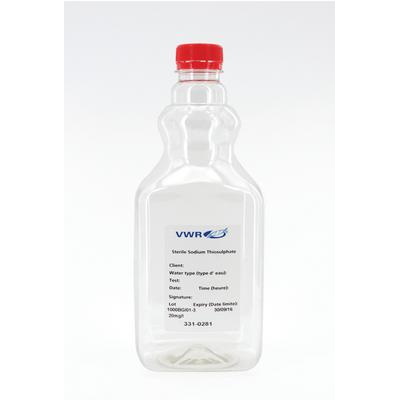 Butle, kanistry i butelki laboratoryjne VWR PET do próbek wody sterylne
