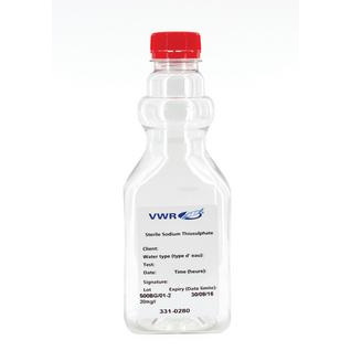 Butle, kanistry i butelki laboratoryjne VWR PET do próbek wody sterylne