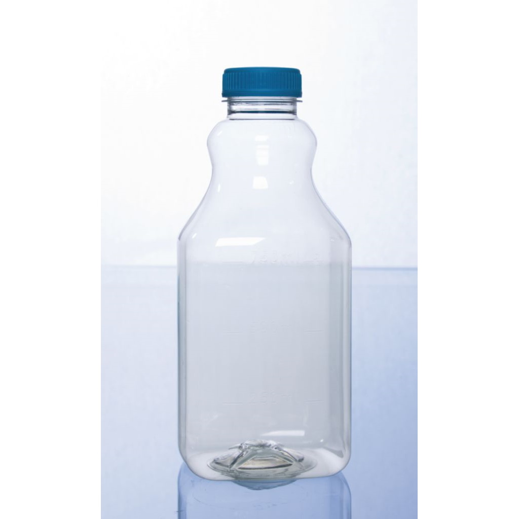 Butle, kanistry i butelki laboratoryjne VWR PET sz/sz z zakrętką