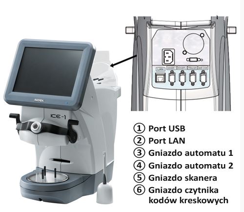 Centroskopy NIDEK ICE-1