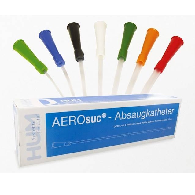 Cewniki do odsysania dróg oddechowych Hum AEROsuc