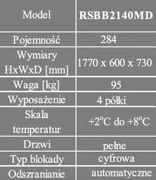 Chłodziarki do przechowywania krwi Labcold RSBB2140MD