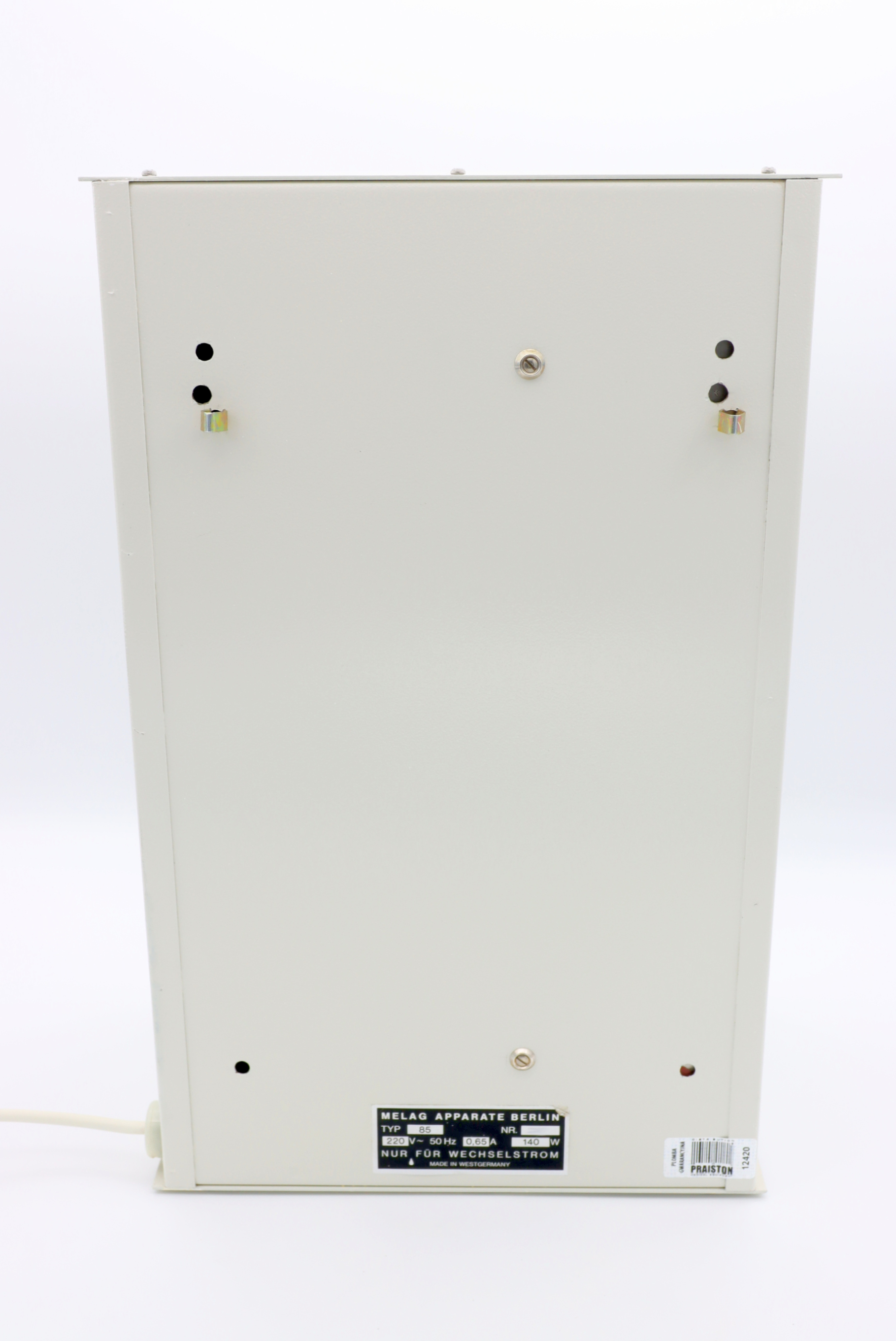 Cieplarki laboratoryjne używane B/D Melag Incubat 85 - Praiston rekondycjonowane