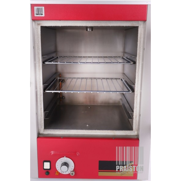 Cieplarki laboratoryjne używane B/D Status - Praiston rekondycjowany