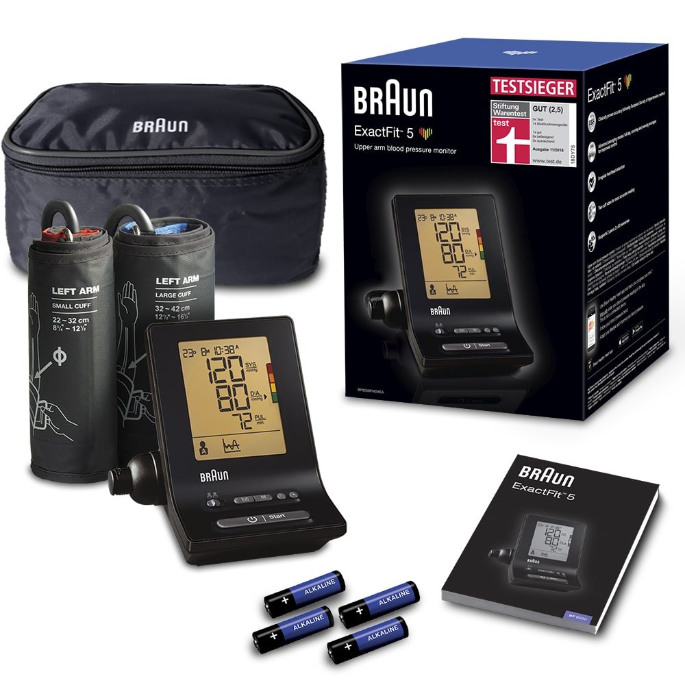 Ciśnieniomierze elektroniczne BRAUN ExactFit 5 BP6200