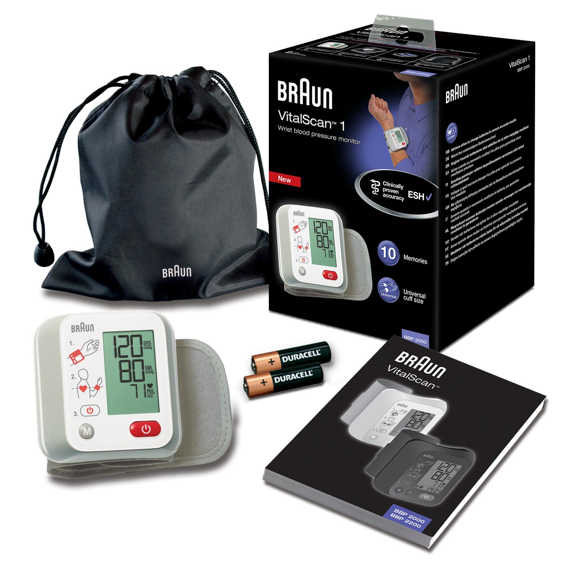 Ciśnieniomierze elektroniczne BRAUN VitalScan 1 BBP2000