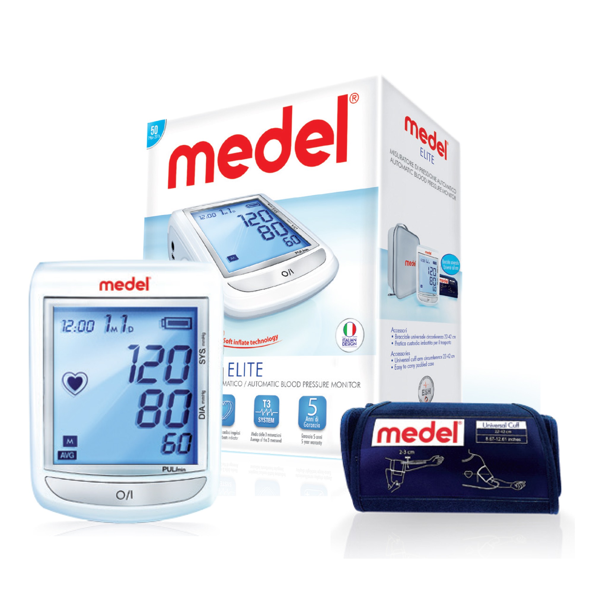 Ciśnieniomierze elektroniczne Medel ELITE MY17