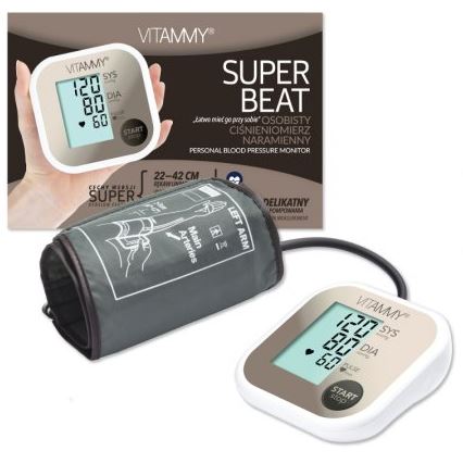 Ciśnieniomierze elektroniczne VITAMMY SUPER BEAT