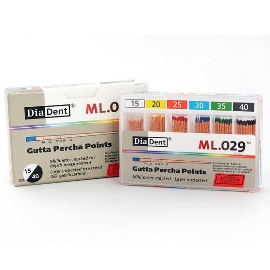 Ćwieki gutaperkowe DiaDent GUTTA PERCHA