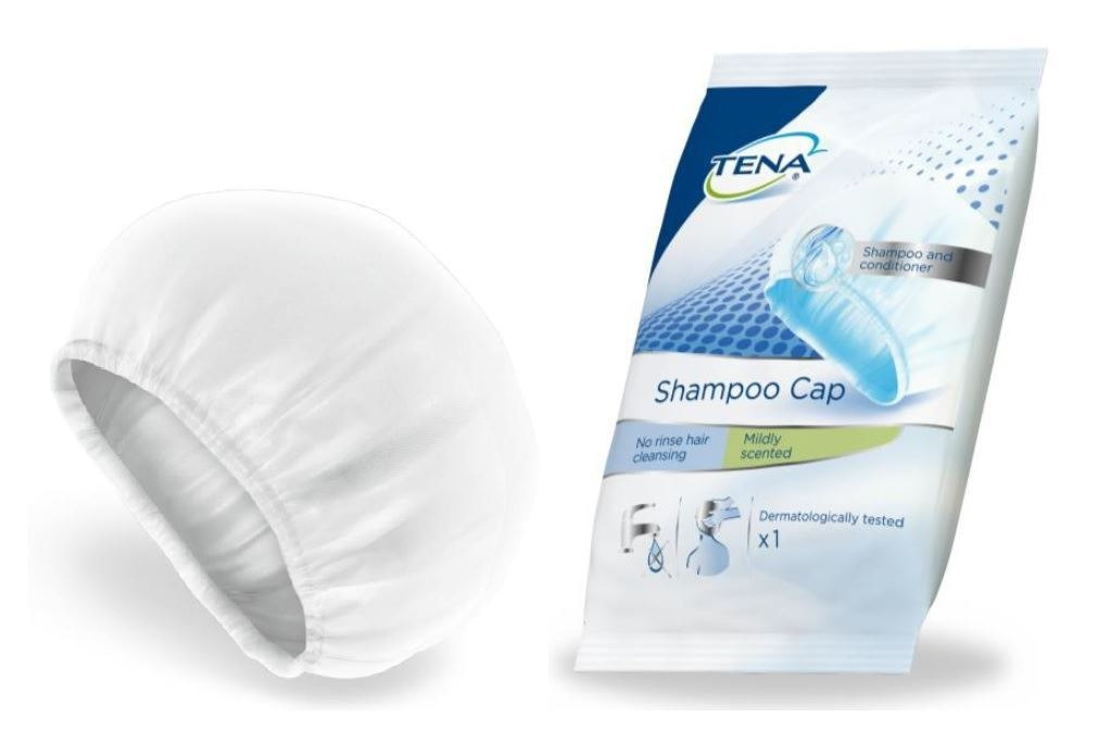 Czepki do mycia włosów pacjenta Tena SHAMPOO CAP