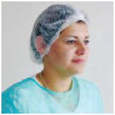 Czepki medyczne jednorazowe Xiantao Juenya Medical Products damski typu harmonijka