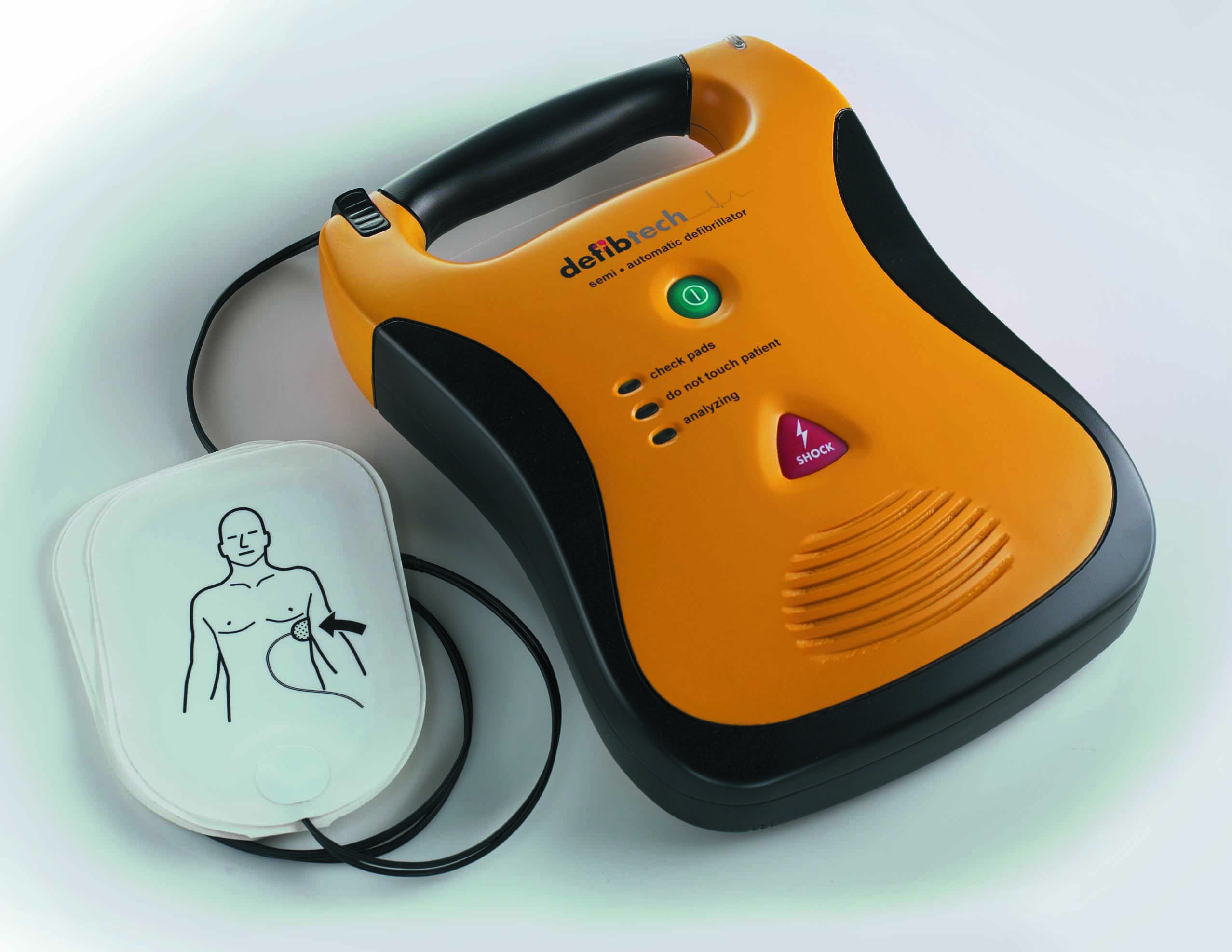 Defibrylatory AED Defibtech LIFELINE AED DCFE100 z 5-letnią baterią