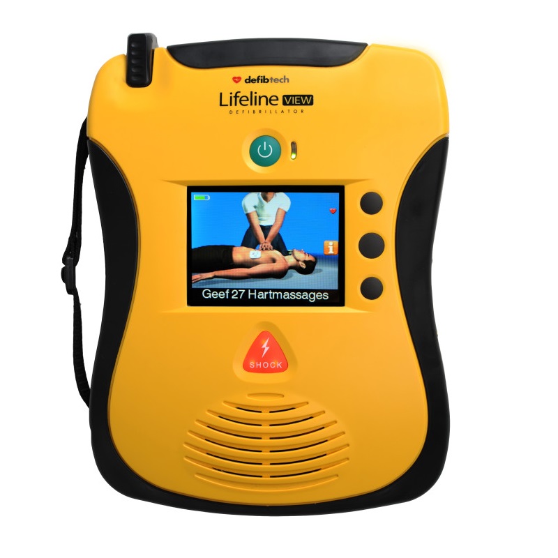 Defibrylatory AED Defibtech Lifeline VIEW z kolorowym wyświetlaczem LCD