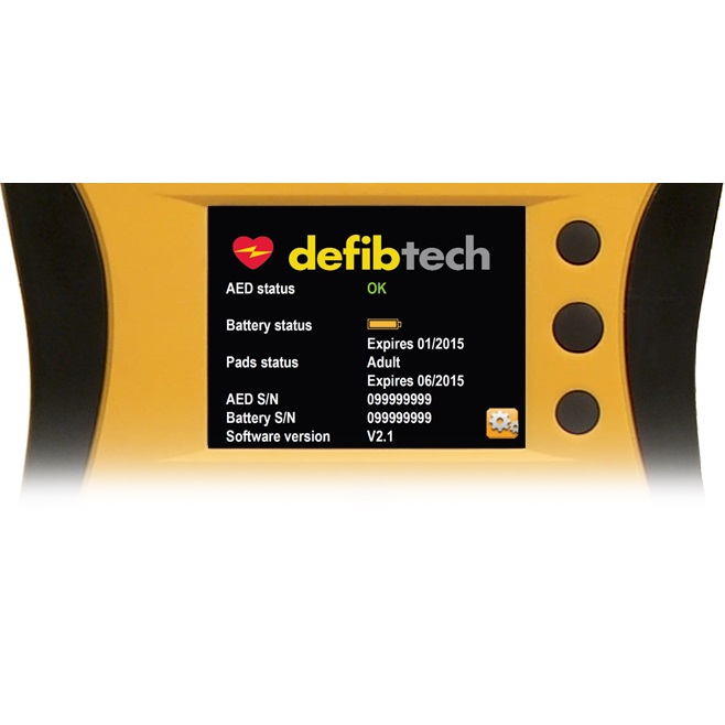 Defibrylatory AED Defibtech Lifeline VIEW z kolorowym wyświetlaczem LCD