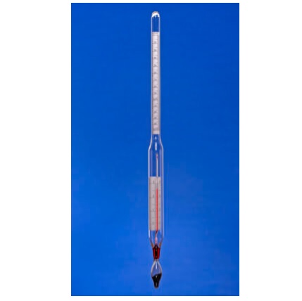 Densymetry szklane Gomar do gazu