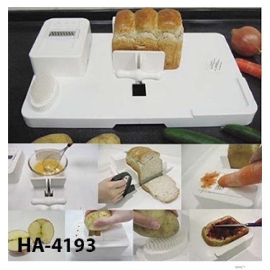 Deski kuchenne dla osób niepełnosprawnych PDS CARE Wielofunkcyjna deska kuchenna dla niepełnosprawnych