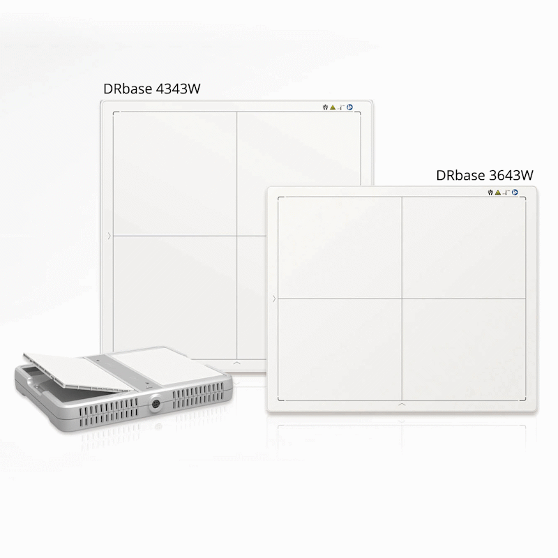 Detektory RTG cyfrowe B/D DRbase