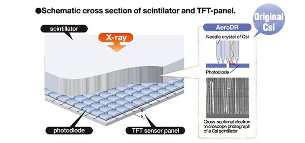 Detektory RTG cyfrowe Konica Minolta AeroDR Auto-stitching System