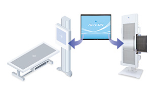 Detektory RTG cyfrowe Konica Minolta AeroDR Auto-stitching System
