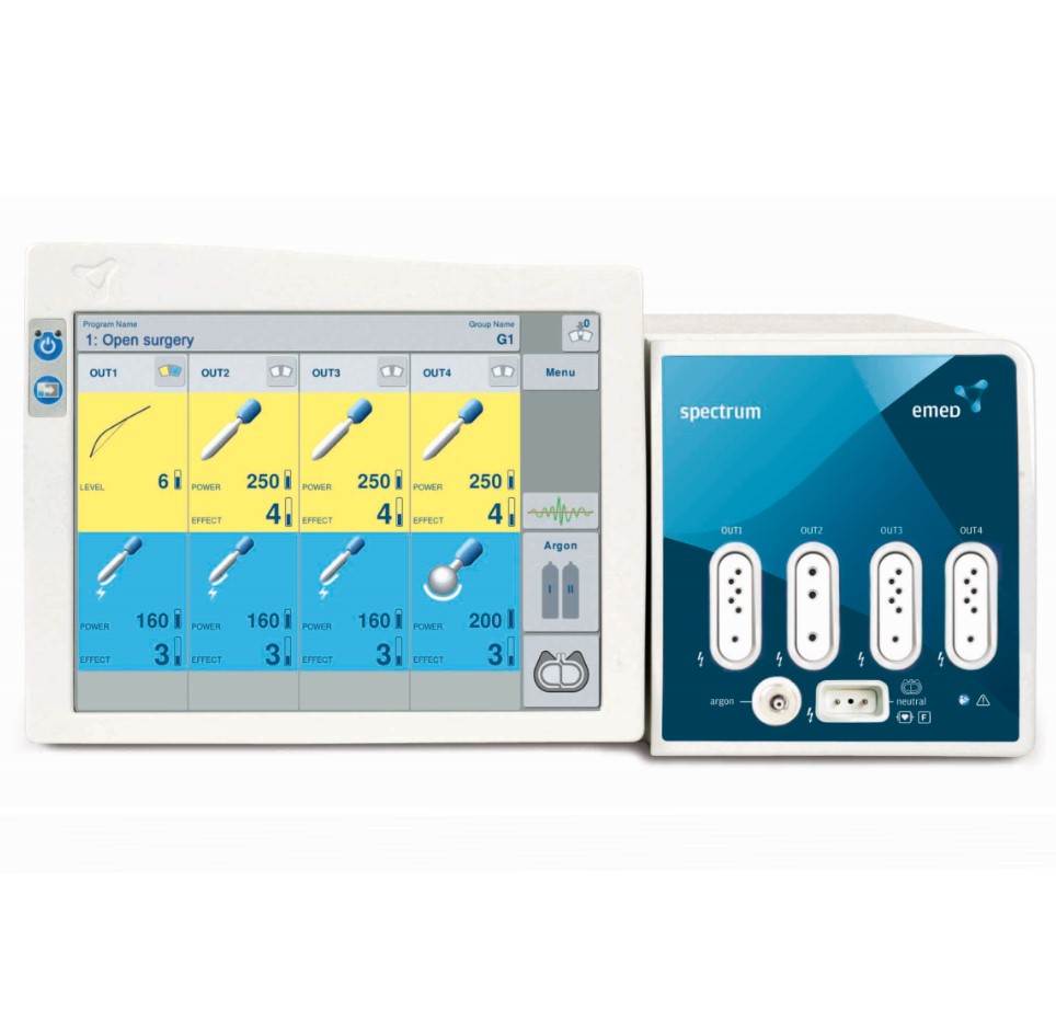 Diatermie chirurgiczne - Aparaty elektrochirurgiczne EMED SPECTRUM