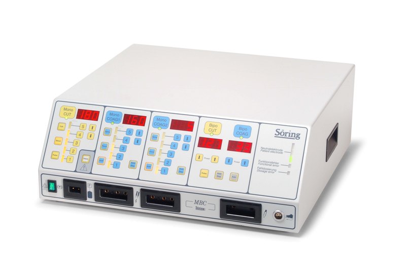 Diatermie chirurgiczne - Aparaty elektrochirurgiczne Soring GmbH MBC 600/601