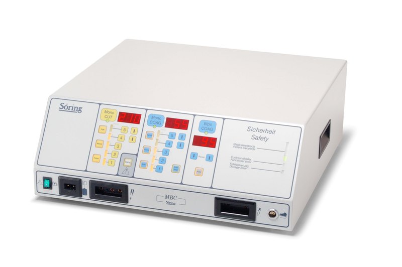 Diatermie chirurgiczne - Aparaty elektrochirurgiczne Soring GmbH MBC 600/601