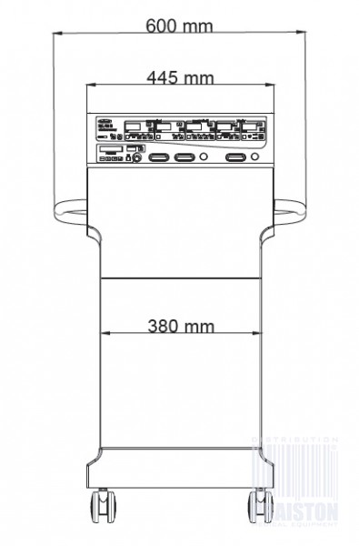 Diatermie chirurgiczne - Aparaty elektrochirurgiczne Uzumcu VELA (zestaw EK-410 + ssak chirurgiczny)